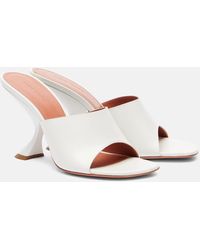 AMINA MUADDI - Mules Taylor 90 De Piel - Lyst