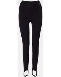 Balmain - Leggings Con Fuseau De Jersey - Lyst