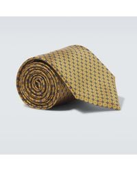 Brioni - Printed Silk Tie - Lyst