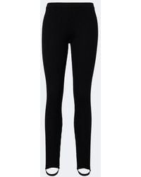 Frankie Shop - Piuma Ribbed-Knit Wool Stirrup Leggings - Lyst