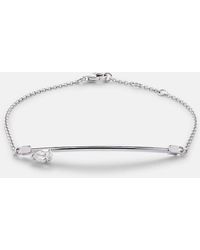 Repossi - Bracelet Serti Sur Vide en or blanc 18 ct et diamant - Lyst