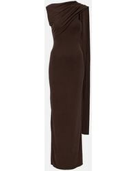 AYA MUSE - Cedar Draped Maxi Dress - Lyst