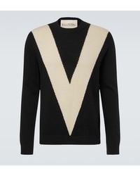 Valentino - Virgin Wool Sweater - Lyst