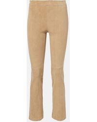 Stouls - Jp Twenty Flared Suede Leggings - Lyst