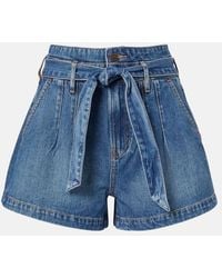 Veronica Beard - Jaylen Denim Shorts - Lyst