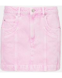 Isabel Marant - Juana Denim Minskirt - Lyst
