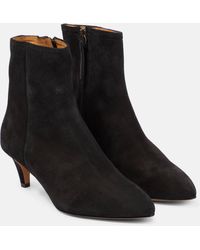 Isabel Marant - Deone Suede Ankle Boots - Lyst