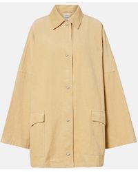 TOTEME - Cotton Corduroy Overshirt - Lyst