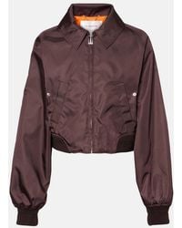 Victoria Beckham - Harrington Bomber Jacket - Lyst