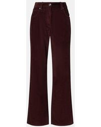 Brunello Cucinelli - Gerade Hose Monili Aus Baumwoll-Cord - Lyst