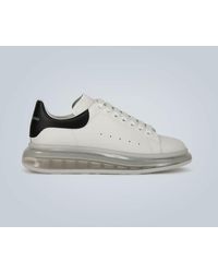 Alexander McQueen - Oversized Transparent Sole Sneakers - Lyst