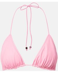 Jacquemus - Beaded Bikini Top - Lyst