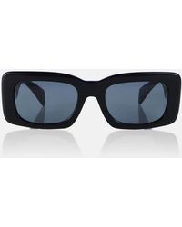 Versace - Eckige Sonnenbrille Endless Greca - Lyst