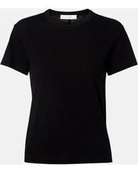 The Row - Jovita Cotton, Cashmere And Silk T-Shirt - Lyst
