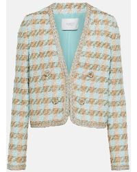 Giambattista Valli - Jacke Aus Tweed - Lyst