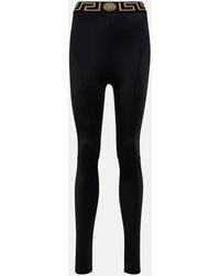 Versace - Legging Greca - Lyst