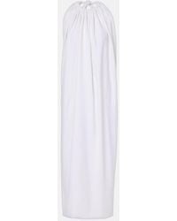 Sportmax - Alceste Draped Halterneck Maxi Dress - Lyst