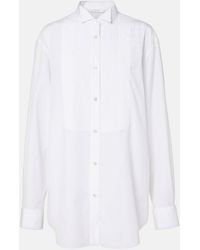 The Row - Erelia Cotton Poplin Shirt - Lyst