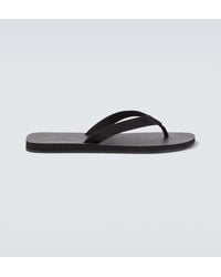 The Row Dune Grosgrain Thong Sandals in Red for Men | Lyst