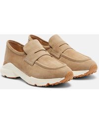 Tod's - Slip-Ons Aus Veloursleder - Lyst