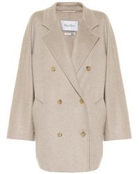 Max Mara Cappotto Sella in cashmere - Neutro