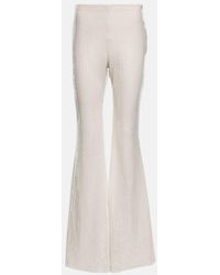 ‎Taller Marmo - Sequined Flared Pants - Lyst