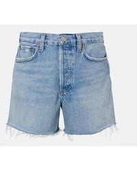 Agolde - Nye Denim Shorts - Lyst