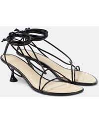 Proenza Schouler - Sandalen Tee Ankle 60 Aus Leder - Lyst