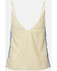 SIR. - Lace-Trimmed Silk Camisole - Lyst