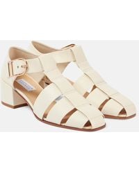 Gabriela Hearst - Lyle Leather Fisherman Sandals - Lyst