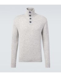 Allude - Wool And Cashmere Turtleneck Sweater - Lyst
