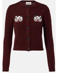 ShuShu/Tong - Beaded Cashmere And Cotton Cardigan - Lyst
