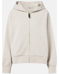 Max Mara - Sweat-Shirt A Capuche Alma En Coton Melange - Lyst