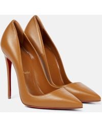 Christian Louboutin - So Kate 120 Leather Pumps - Lyst