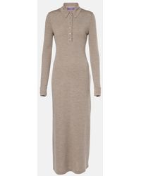 Ralph Lauren - Wool Jersey Polo Dress - Lyst