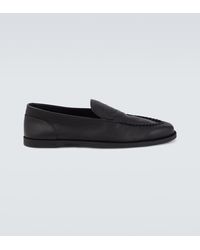 John Lobb - Pace Leather Loafers - Lyst