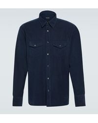 Tom Ford - Cotton Corduroy Western Shirt - Lyst