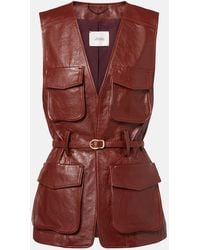 Dorothee Schumacher - Broken Shine Leather Vest - Lyst