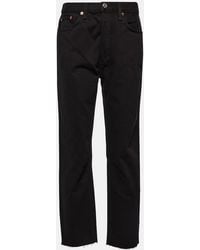 RE/DONE - '70S Stove Pipe Straight Jeans - Lyst