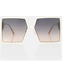 Dior - Eckige Sonnenbrille 30Montaigne SU - Lyst