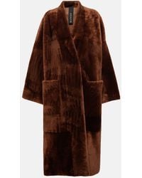 Blancha - Cappotto reversibile in shearling - Lyst