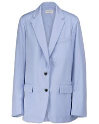 Dries Van Noten - Cotton Poplin Blazer - Lyst