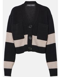 Proenza Schouler - Sofia Wool And Cashmere Cropped Cardigan - Lyst