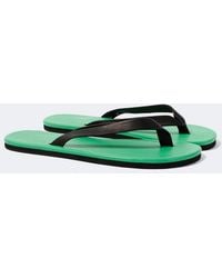 AURALEE - Leather Thong Sandals - Lyst