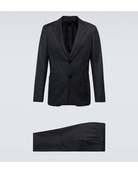 Zegna - Single-breasted Virgin Wool Suit - Lyst
