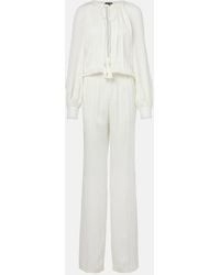 Tom Ford - Crepe Cady Jumpsuit - Lyst