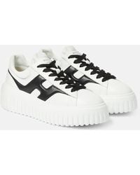 Hogan - Zapatillas H-Stripes De Piel - Lyst