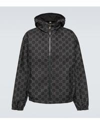 Gucci - Interlocking Logo Ripstop Jacket - Lyst