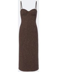 Ralph Lauren - Jocey Wool And Cashmere-Blend Midi Dress - Lyst