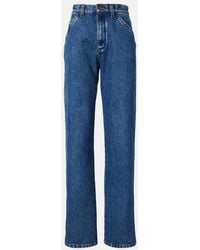 Loro Piana - Etienne High-Rise Straight Jeans - Lyst